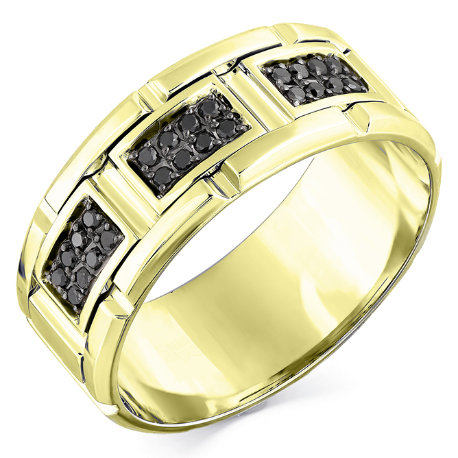 Кольцо, золото, бриллиант, желтый, 1-107-816-48